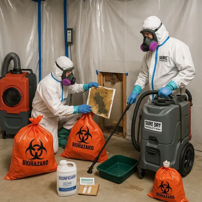Contaminated Water Handling Protocols process in Athens, IL